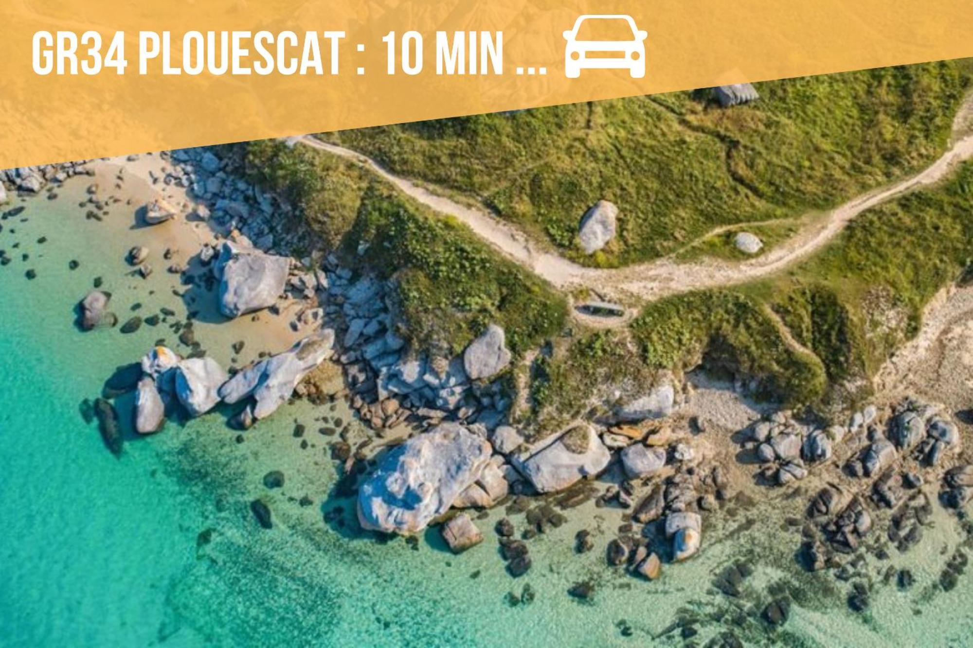 Le Loft Du Dolmen Clara, Entre Terre Et Mer Plounévez-Lochrist Eksteriør bilde