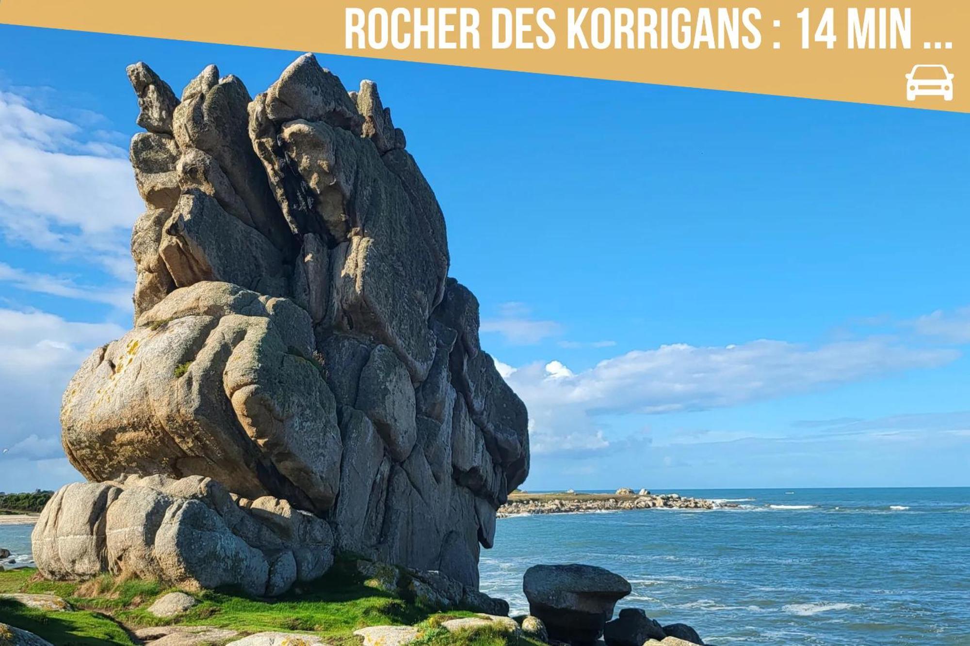 Le Loft Du Dolmen Clara, Entre Terre Et Mer Plounévez-Lochrist Eksteriør bilde
