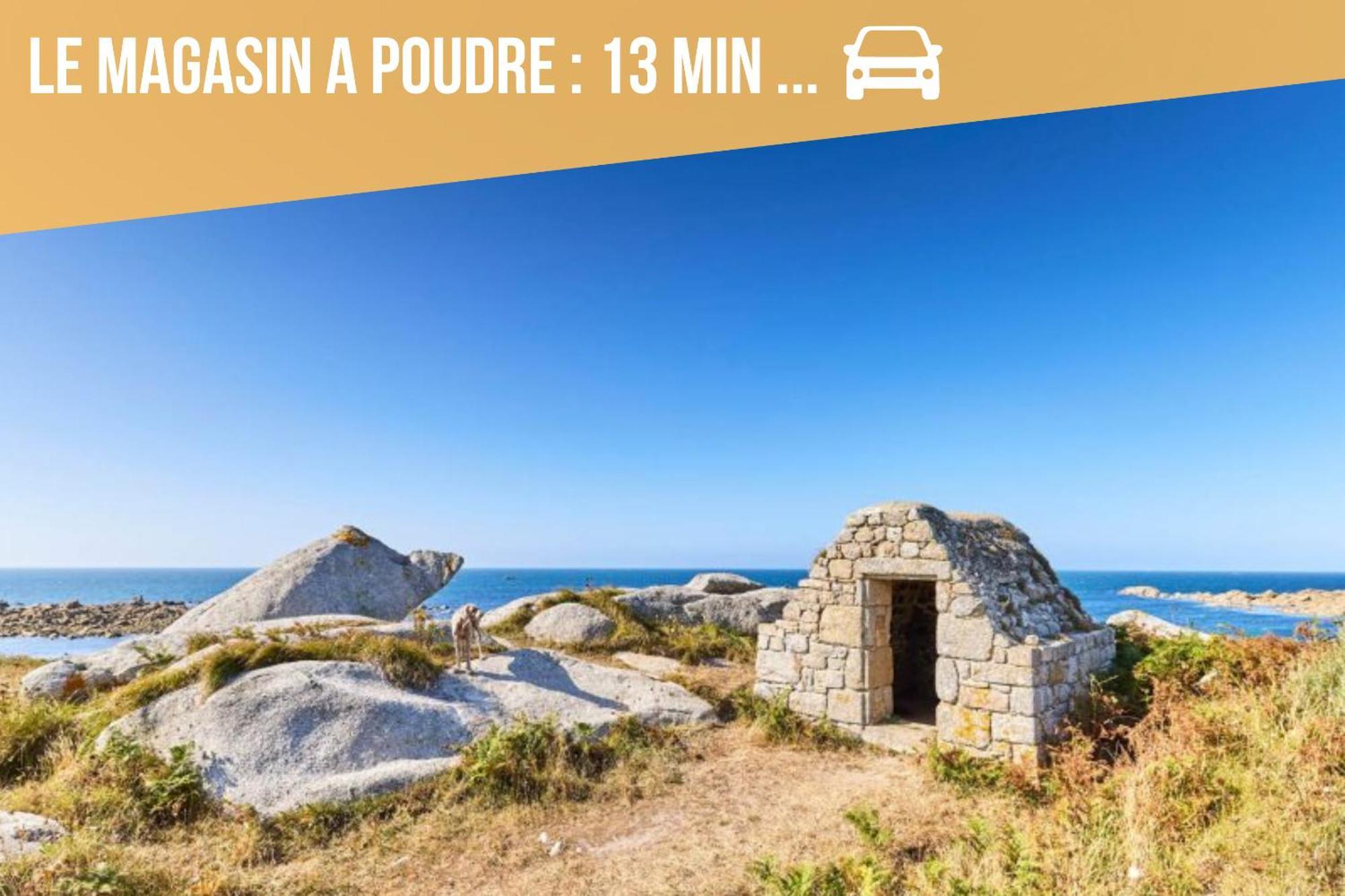 Le Loft Du Dolmen Clara, Entre Terre Et Mer Plounévez-Lochrist Eksteriør bilde